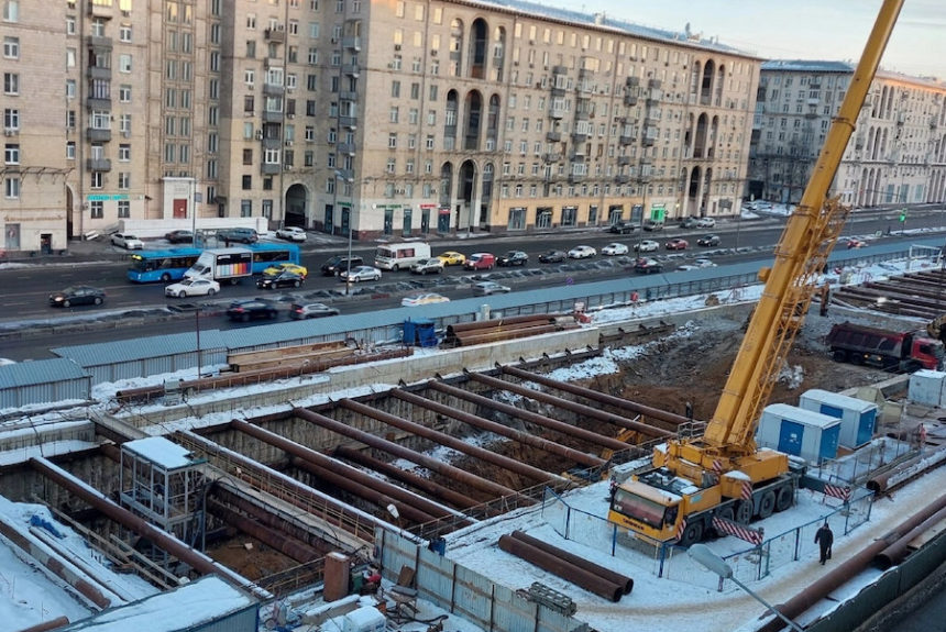 Станцию метро «Вавиловская» достроят в 2024 году Станцию метро «Вавиловская» достроят в 2024 году